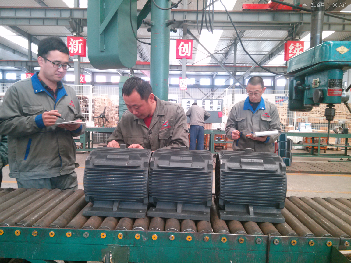 力久電機(jī)技術(shù)比武組裝現(xiàn)場